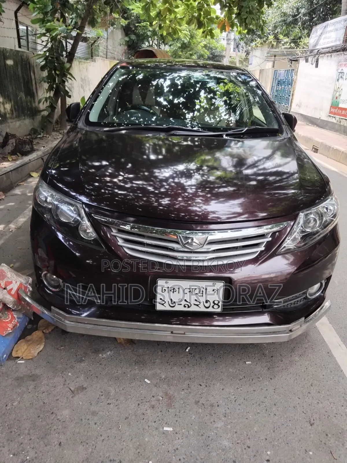 Toyota Allion 2015 Maroon