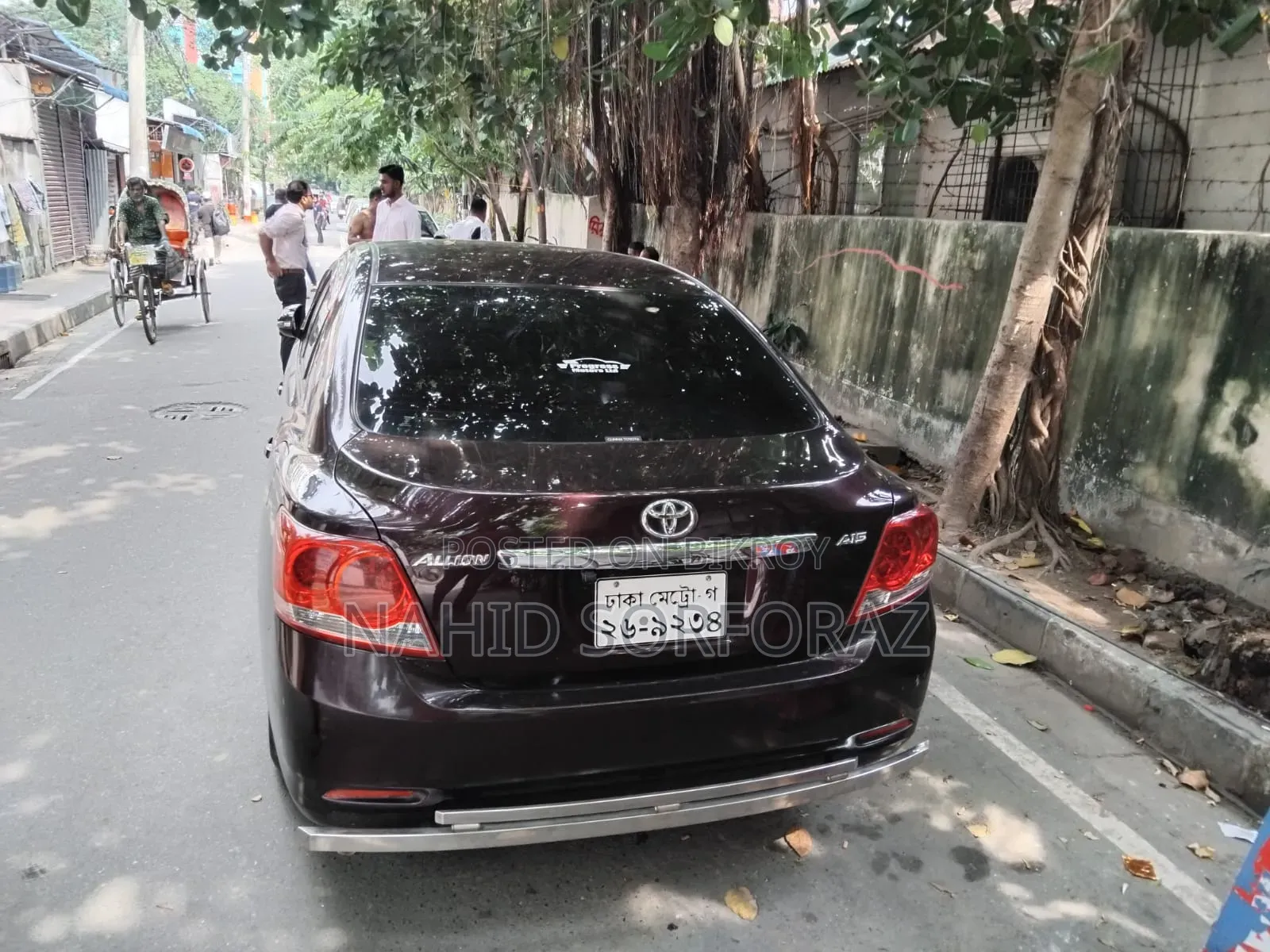 Toyota Allion 2015 Maroon