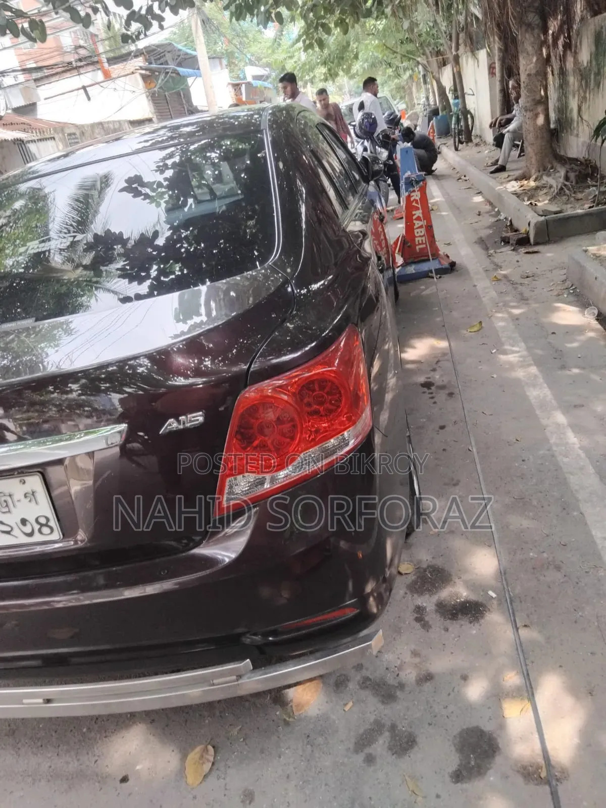 Toyota Allion 2015 Maroon