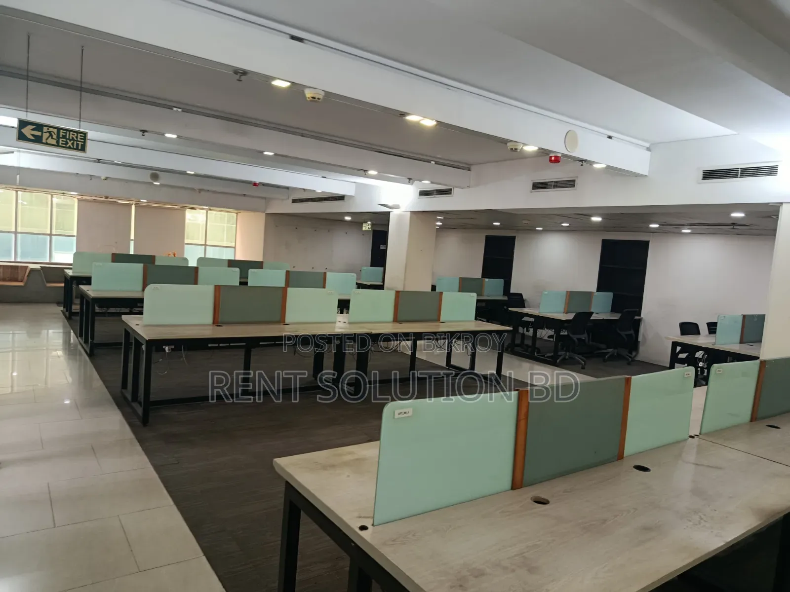 Semi Furnished Commercial Office Space Rent at Gulshan 2