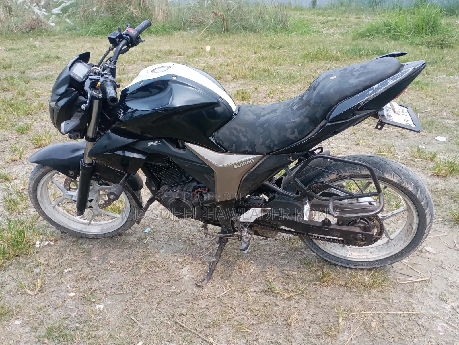 Suzuki Gixxer 2015 Black