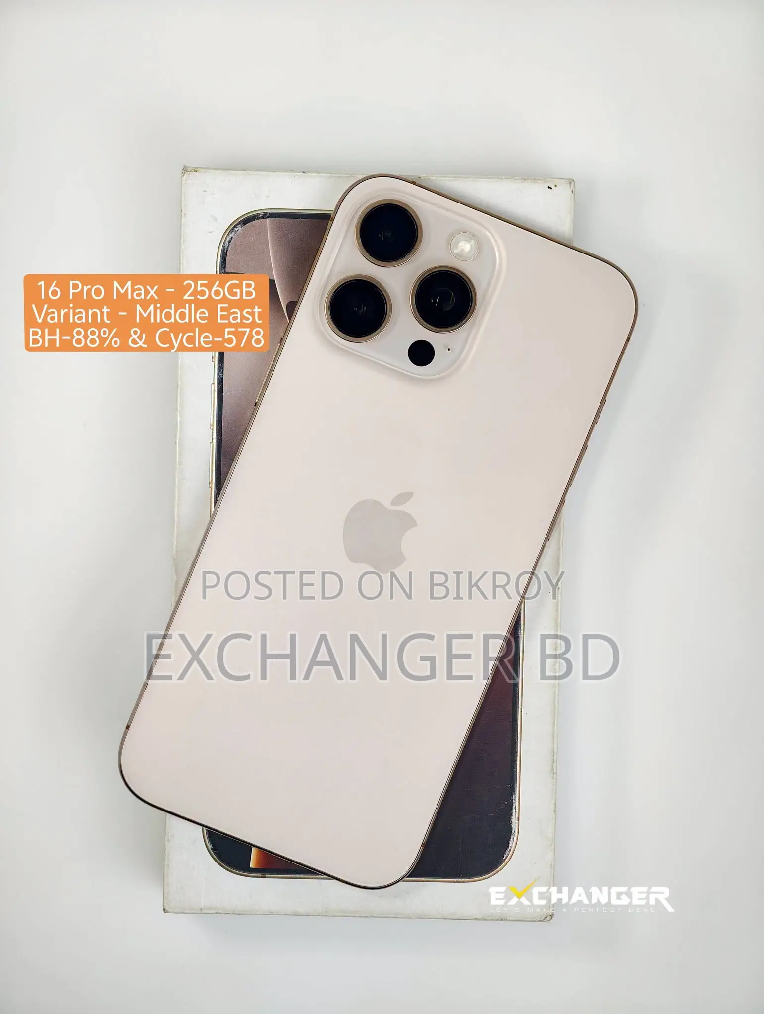 Apple iPhone 16 Pro Max 256 GB Gold