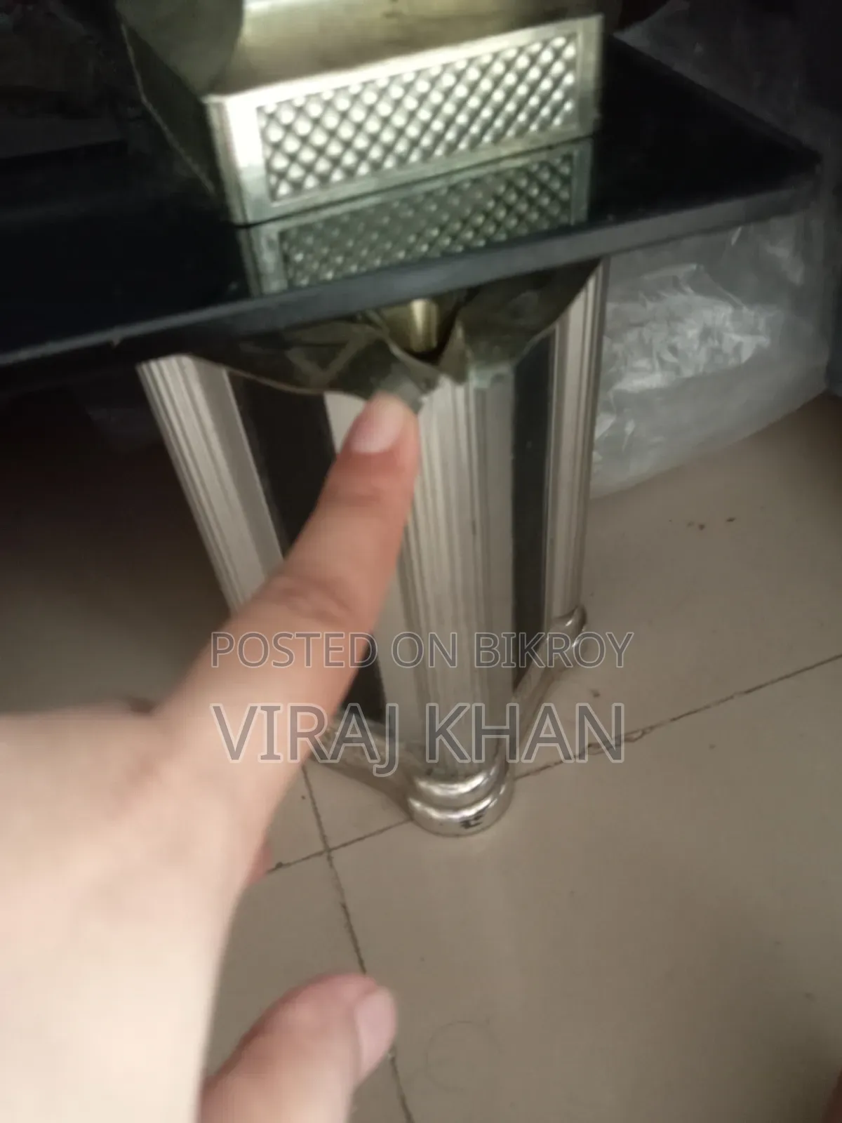 Glass Tea Table for Dining Room