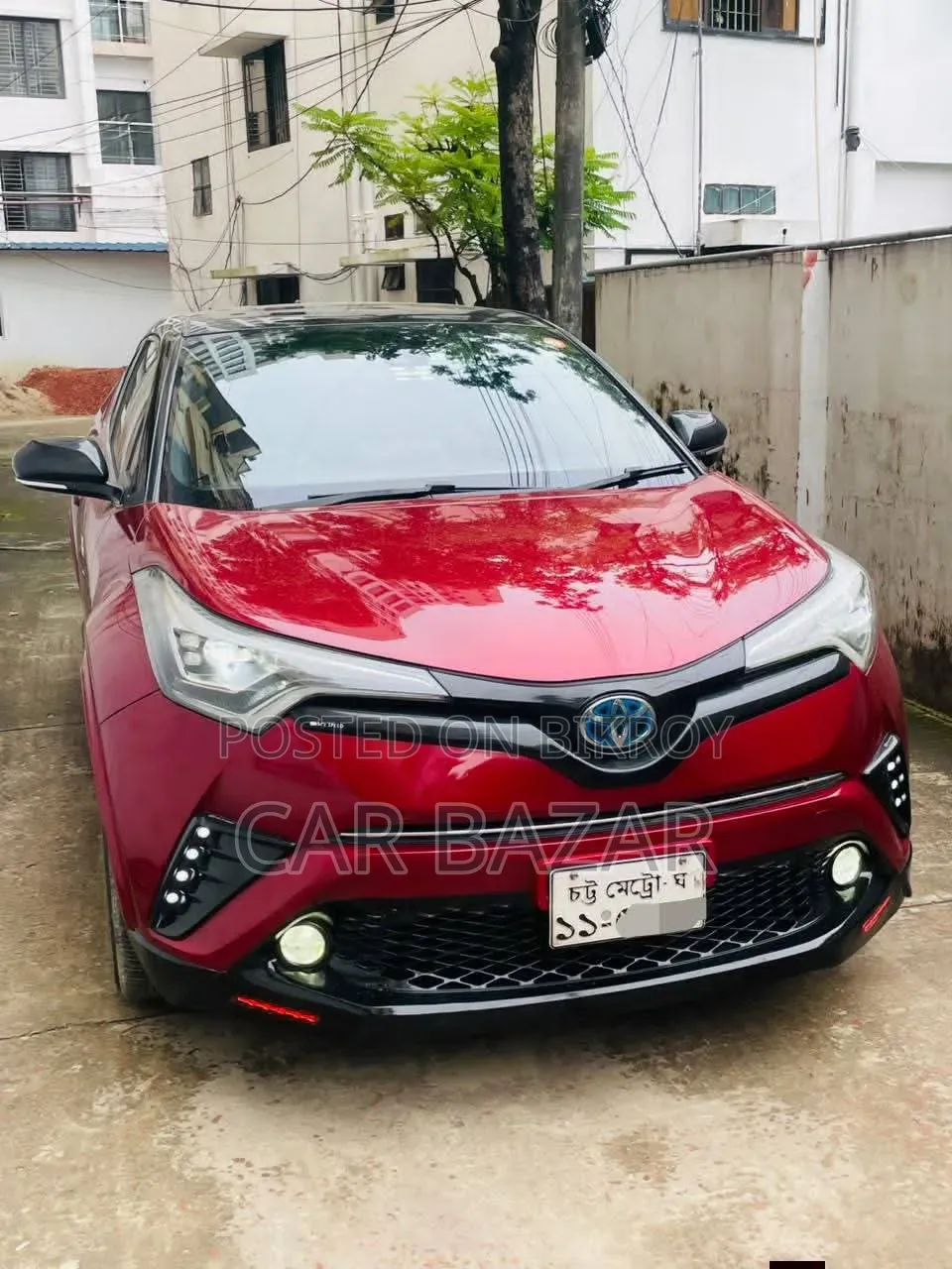 Toyota C-HR 2017 Red