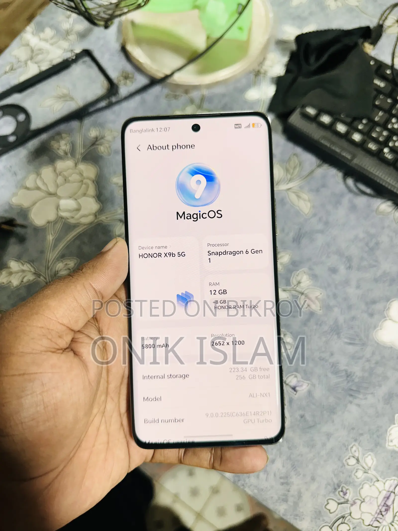 Honor X9b 5G 256 GB Orange