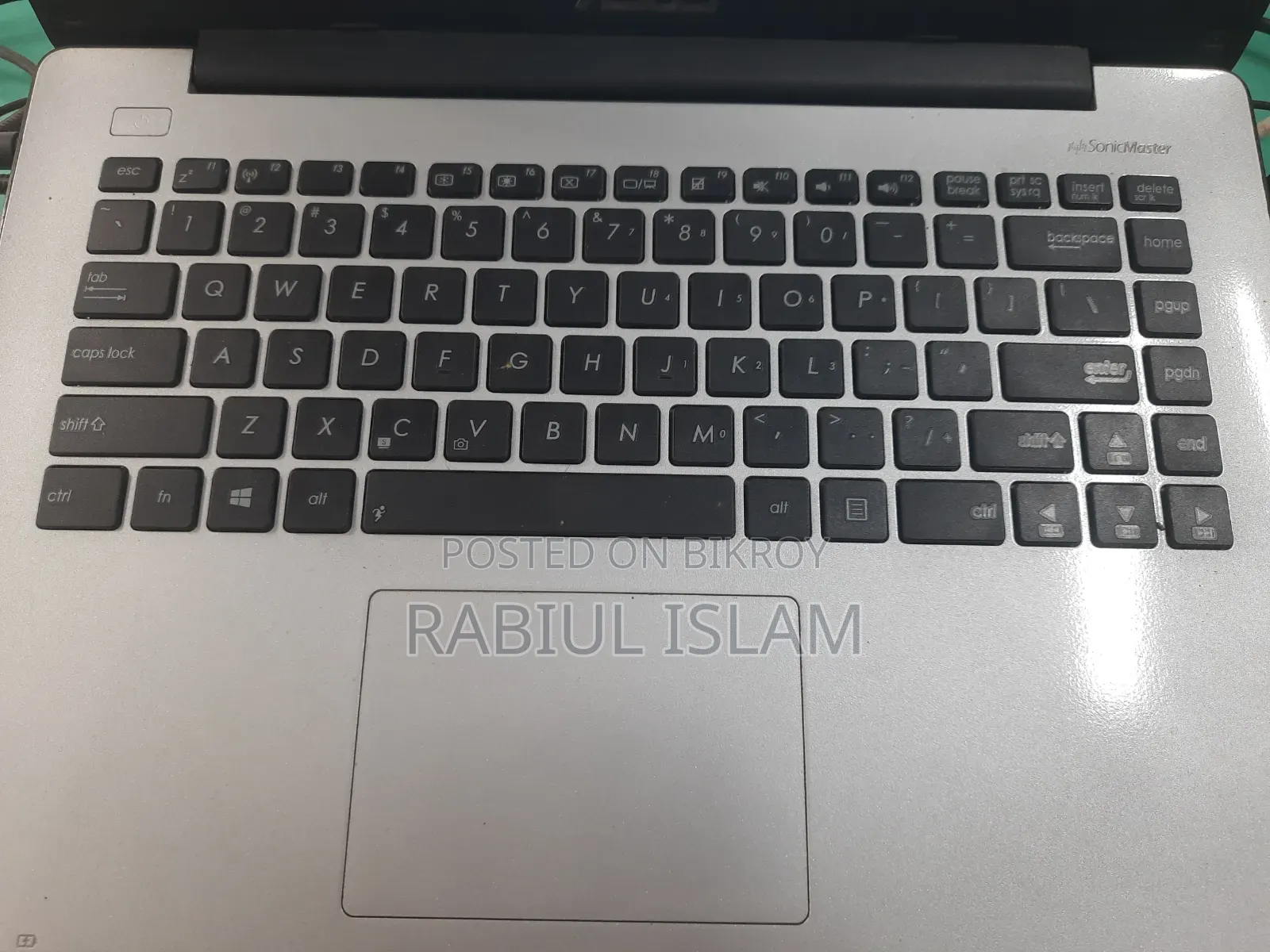 ল্যাপটপ আসুস ৪ জিবি ইন্টেল সেলারন এইচডিডি ৫১২ জিবি