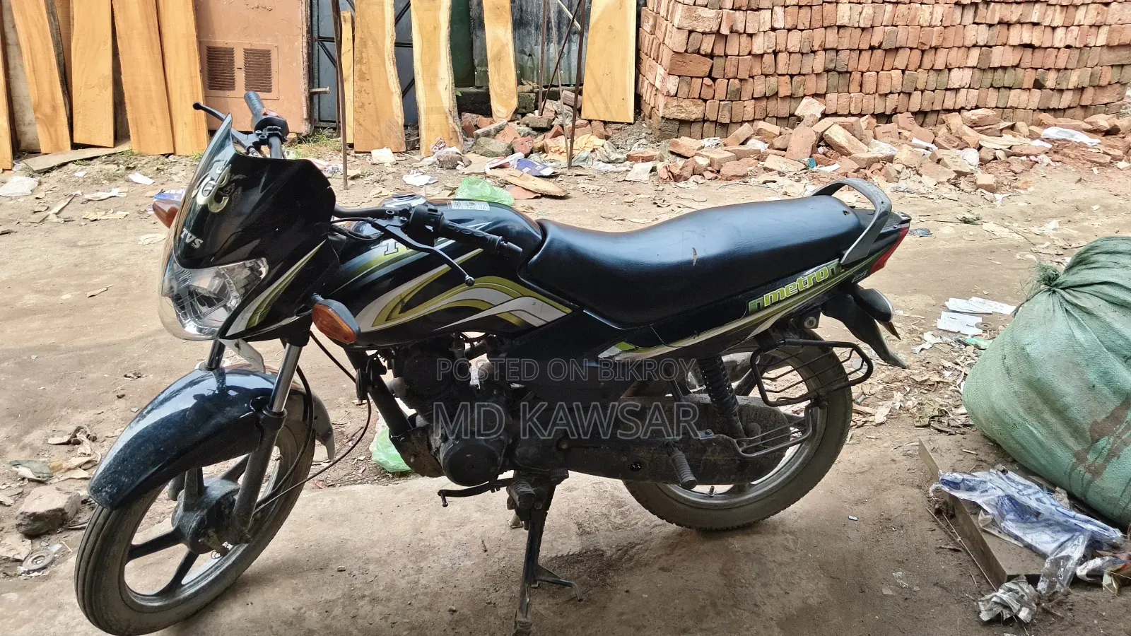 TVS Metro 2017 Black