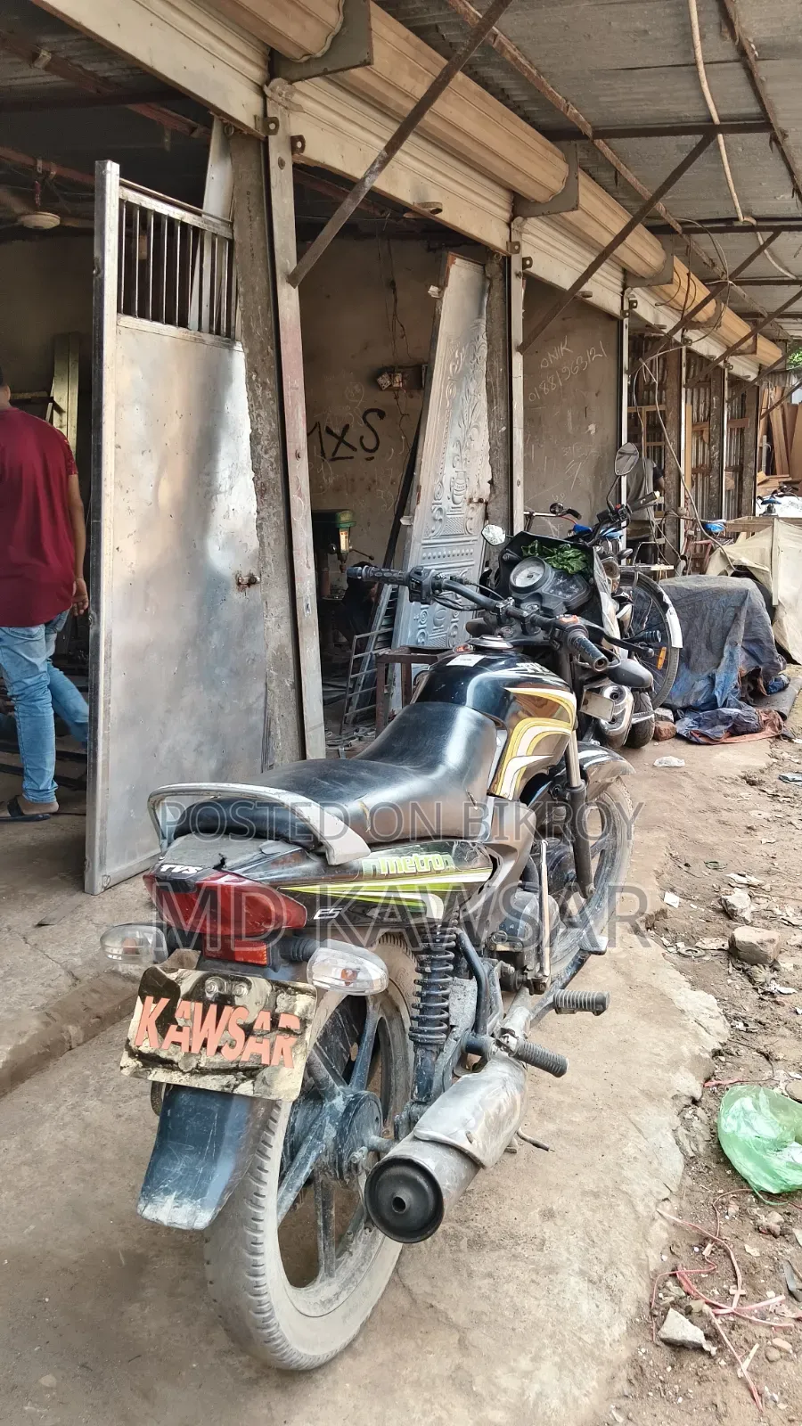 TVS Metro 2017 Black