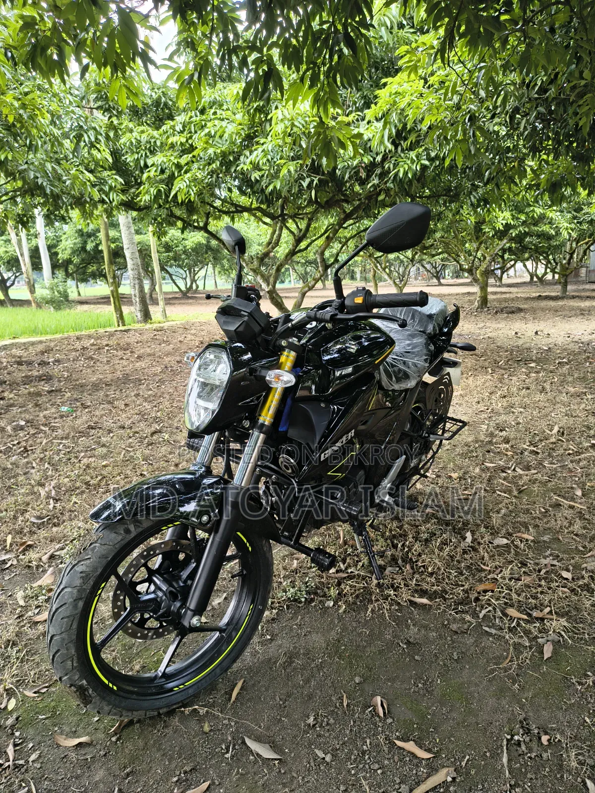 New Suzuki Gixxer 2026 Black