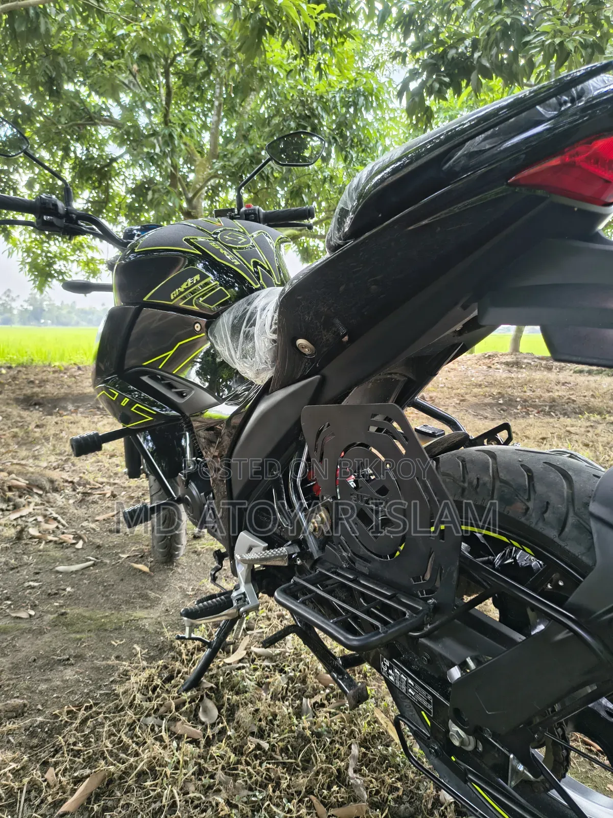 New Suzuki Gixxer 2026 Black
