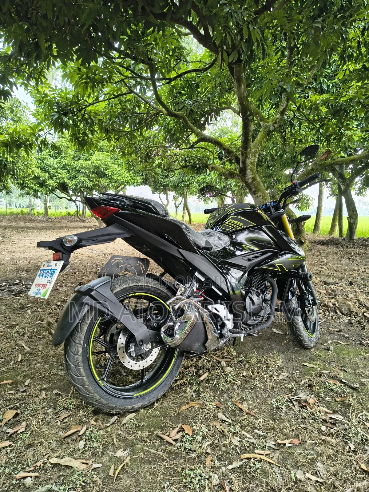New Suzuki Gixxer 2026 Black