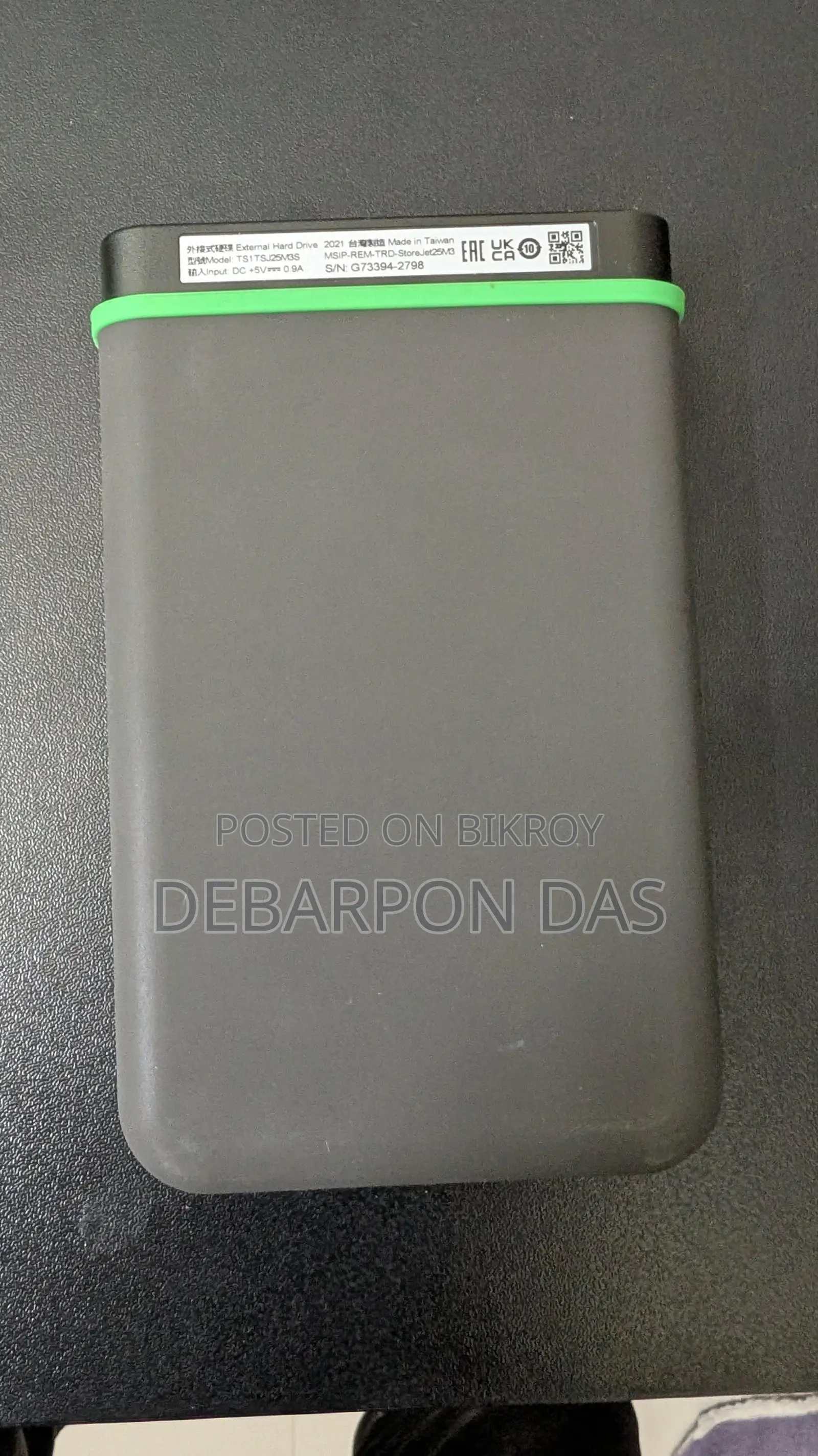 Transcend Storejet 1TB HDD