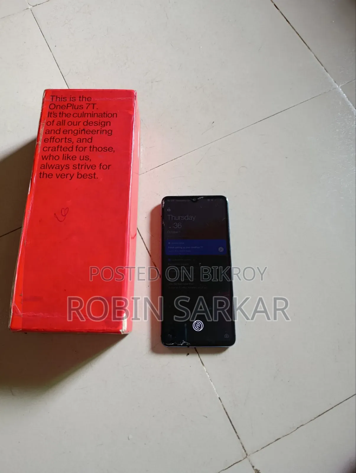 ওয়ানপ্লাস ৭টি ২৫৬ জিবি