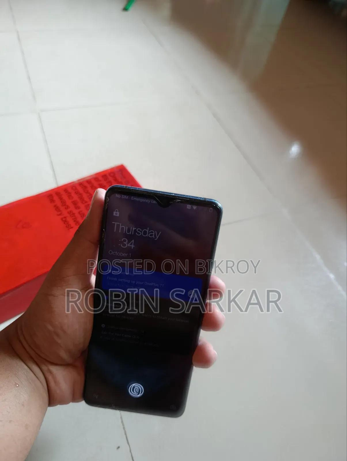 ওয়ানপ্লাস ৭টি ২৫৬ জিবি
