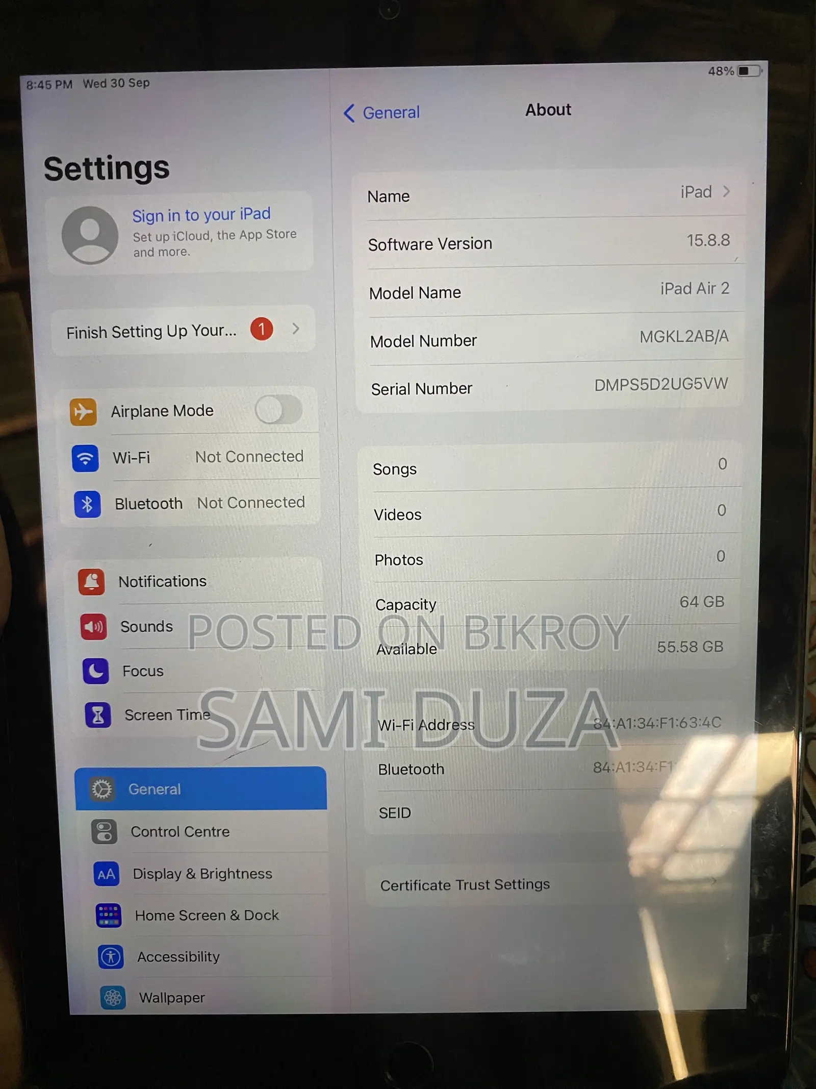 Apple iPhone Air 256 GB Silver