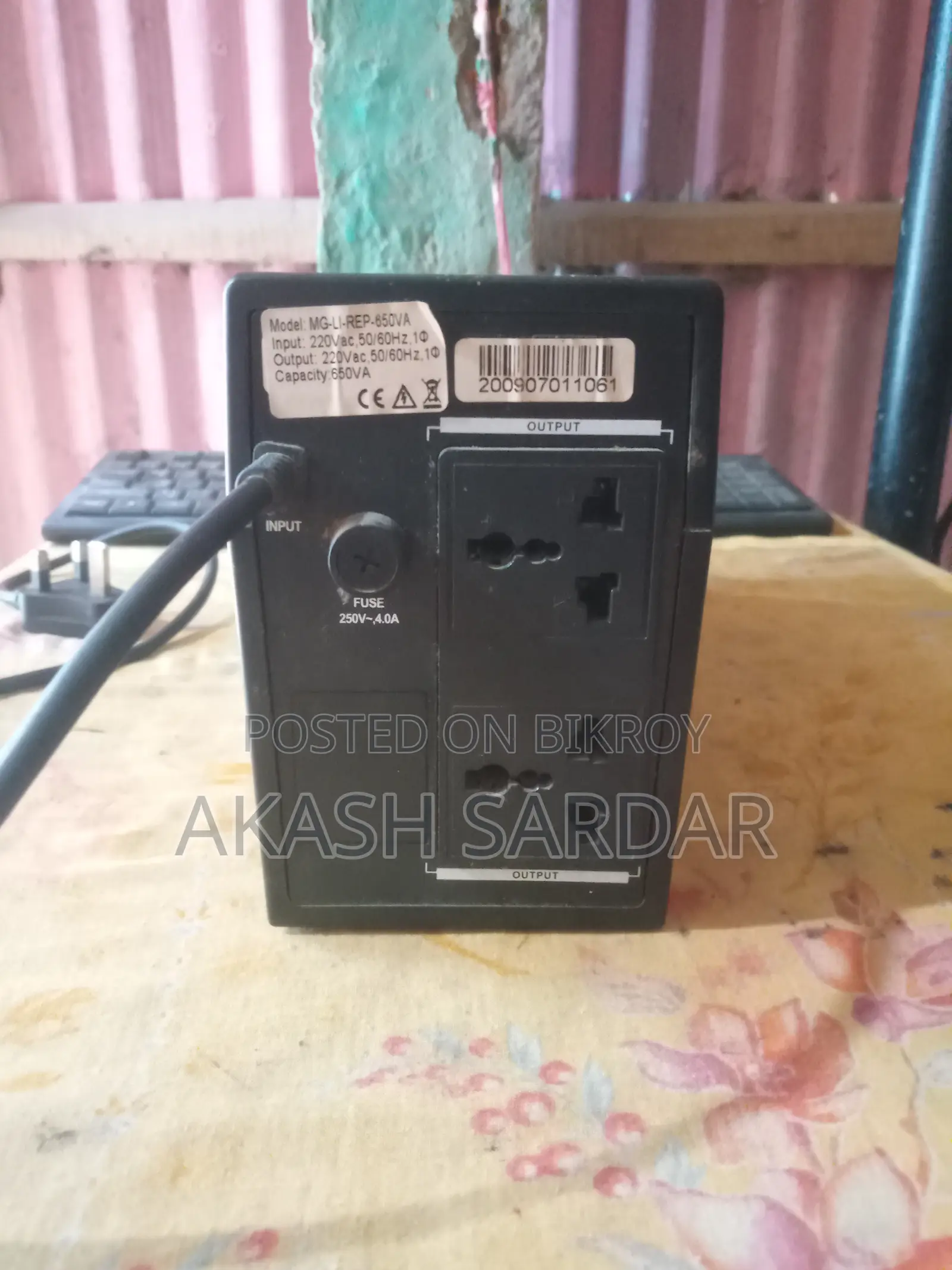MaxGreen MG-LI-REP 550VA UPS for Sale