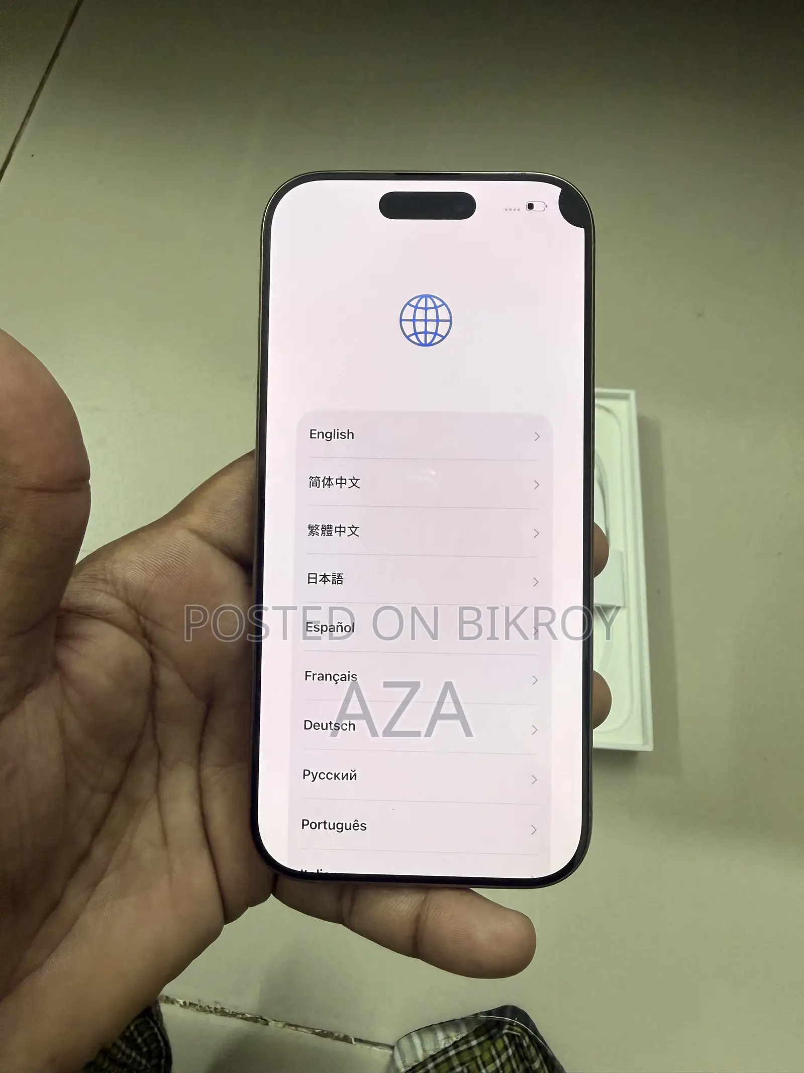 অ্যাপল আইফোন ১৬ প্রো ২৫৬ জিবি গোল্ড