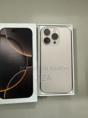 অ্যাপল আইফোন ১৬ প্রো ২৫৬ জিবি গোল্ড
