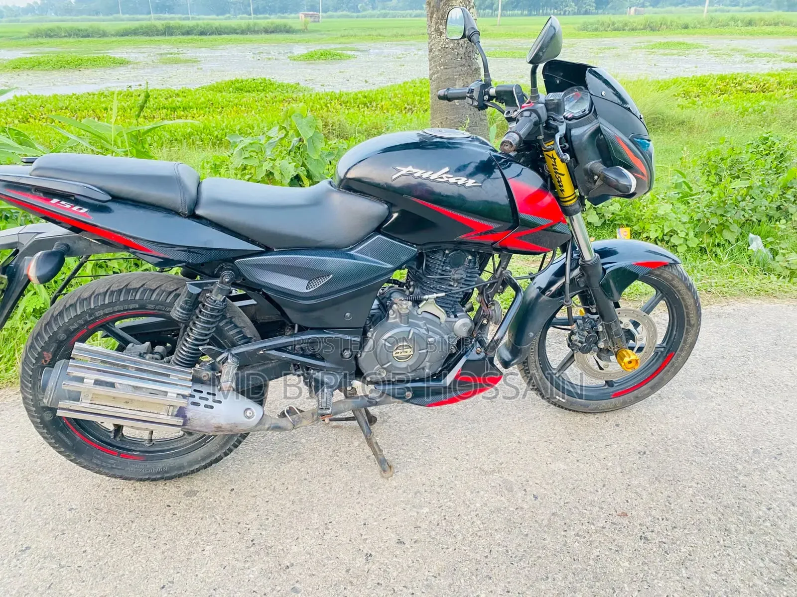 বাাজাজ পালসার ১৫০ ২০২১ কালো