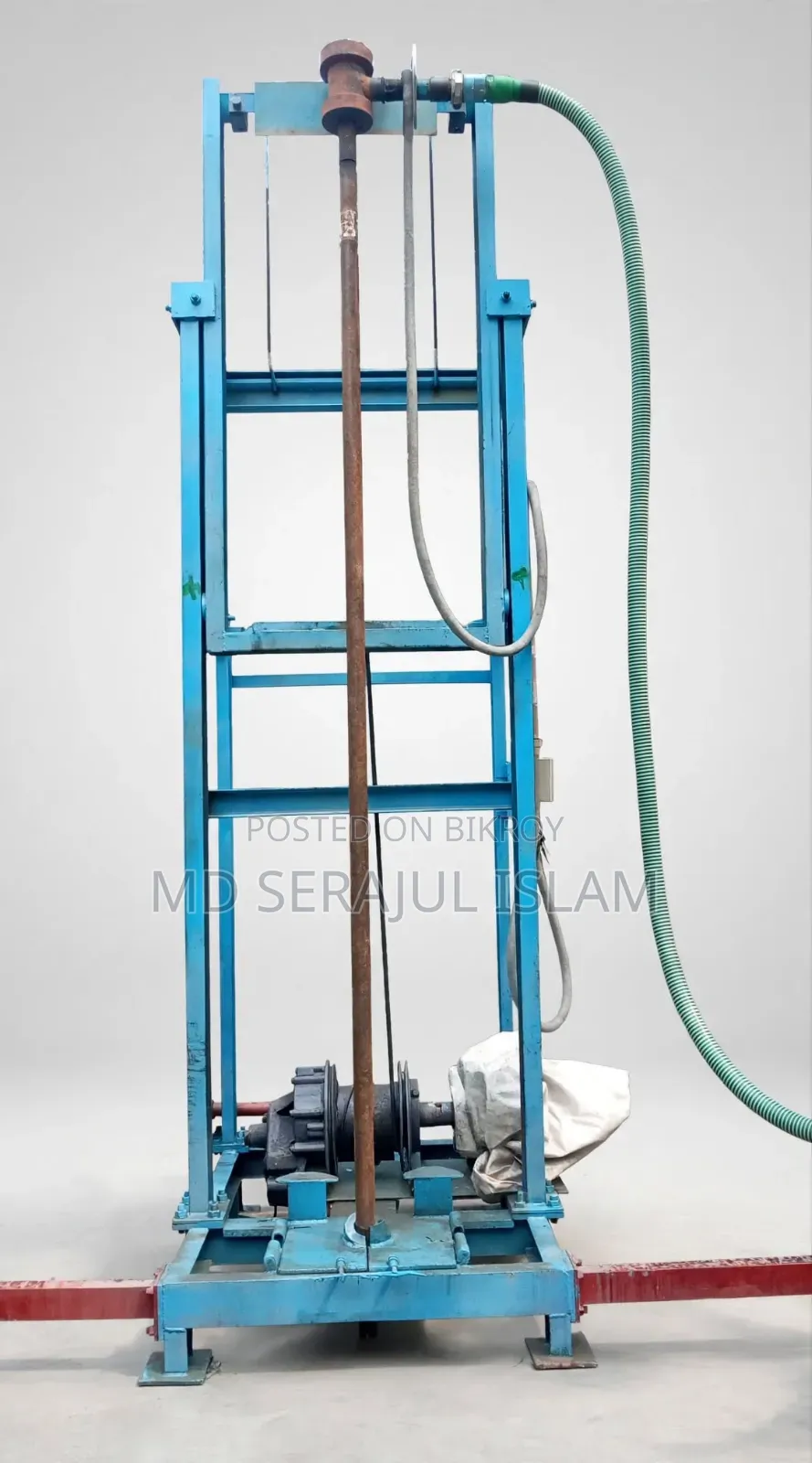 1000 Feet Capacity Boring Machine Hydraulic Deep Tubewell