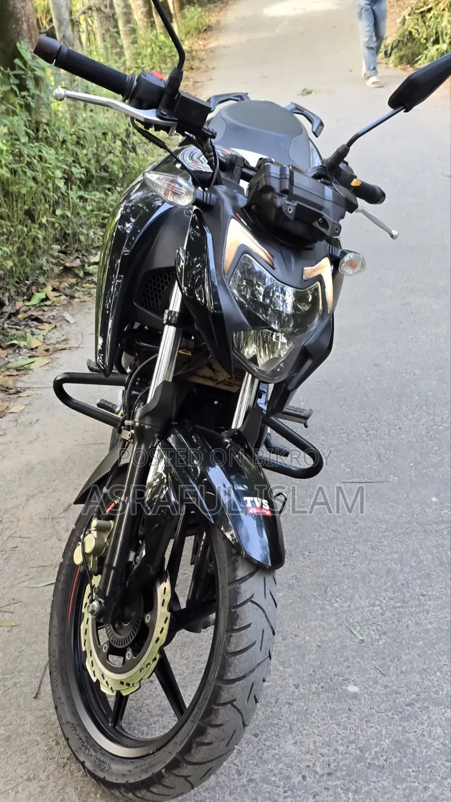 TVS Apache RTR 160 4V 2021 Black