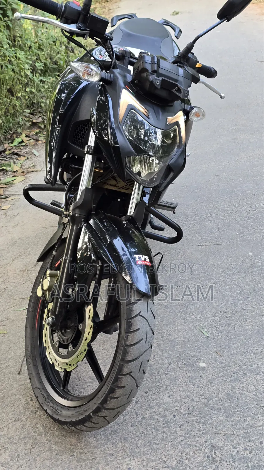 TVS Apache RTR 160 4V 2021 Black