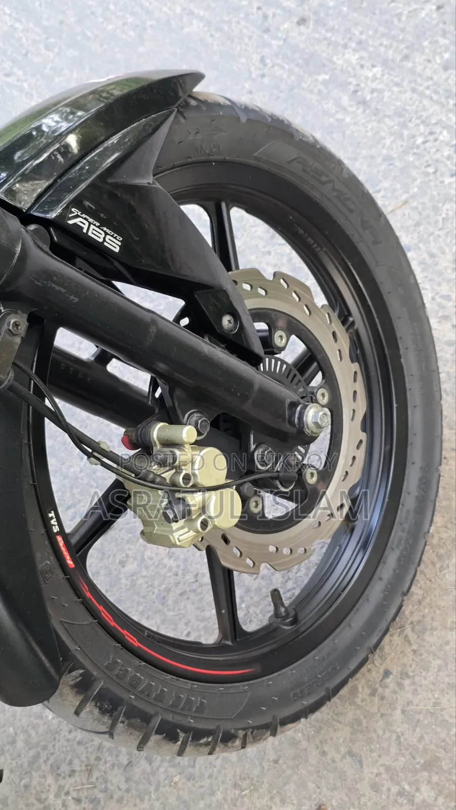 TVS Apache RTR 160 4V 2021 Black