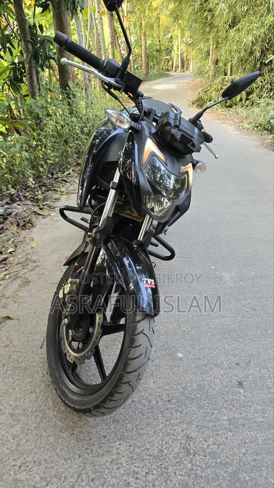 TVS Apache RTR 160 4V 2021 Black