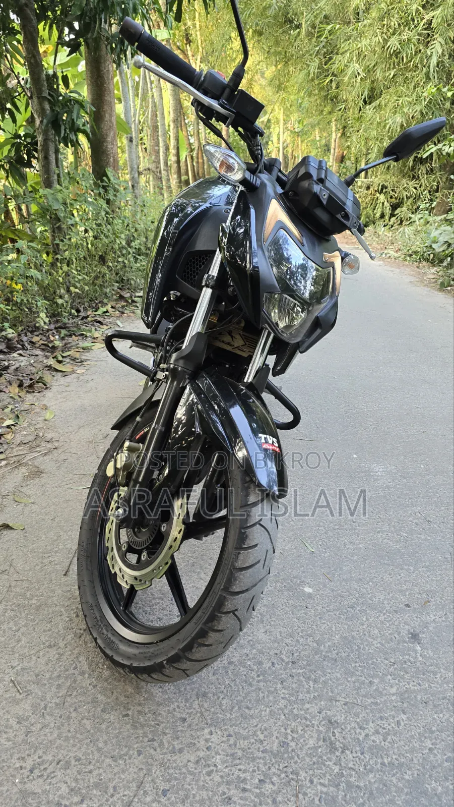 TVS Apache RTR 160 4V 2021 Black