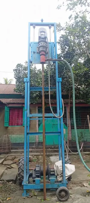 1000 Feet Capacity Boring Machine Hydraulic Deep Tubewell