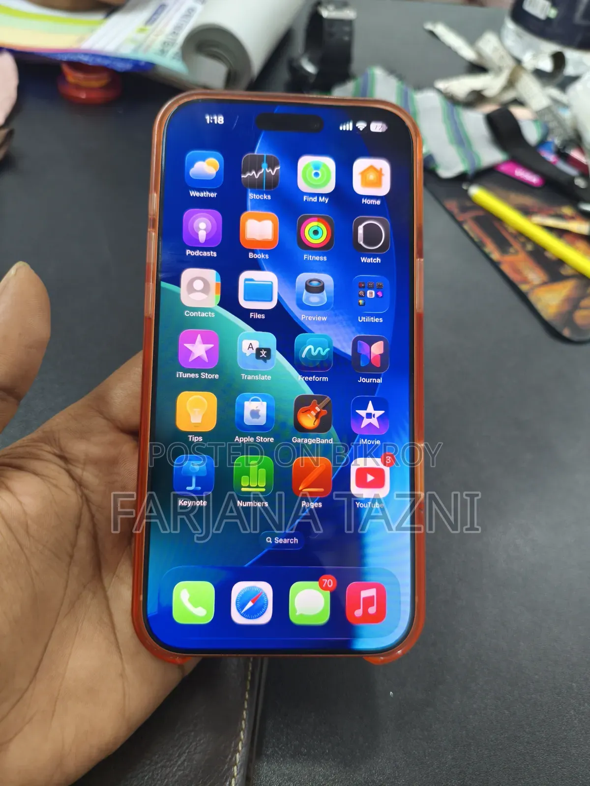 Apple iPhone 17 Pro Max 256 GB Orange