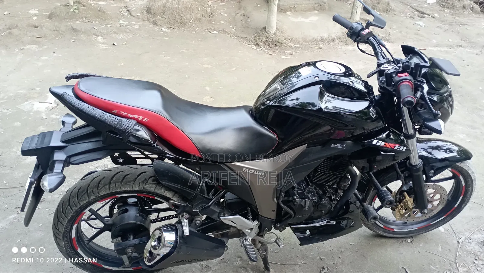 Suzuki Gixxer 2023 Black