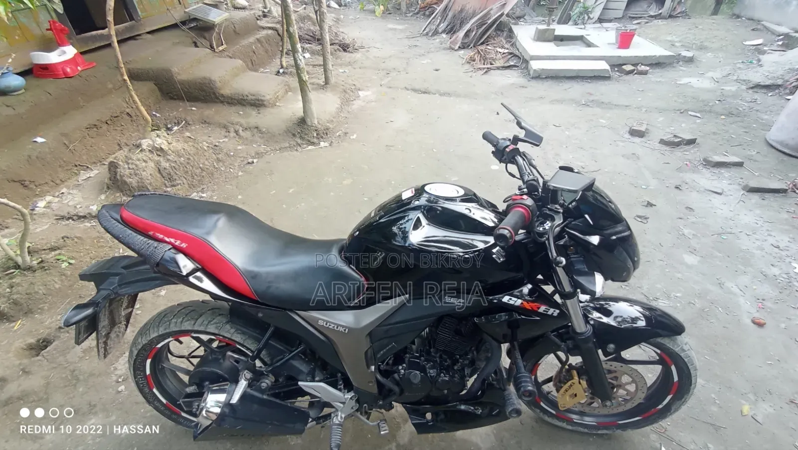 Suzuki Gixxer 2023 Black