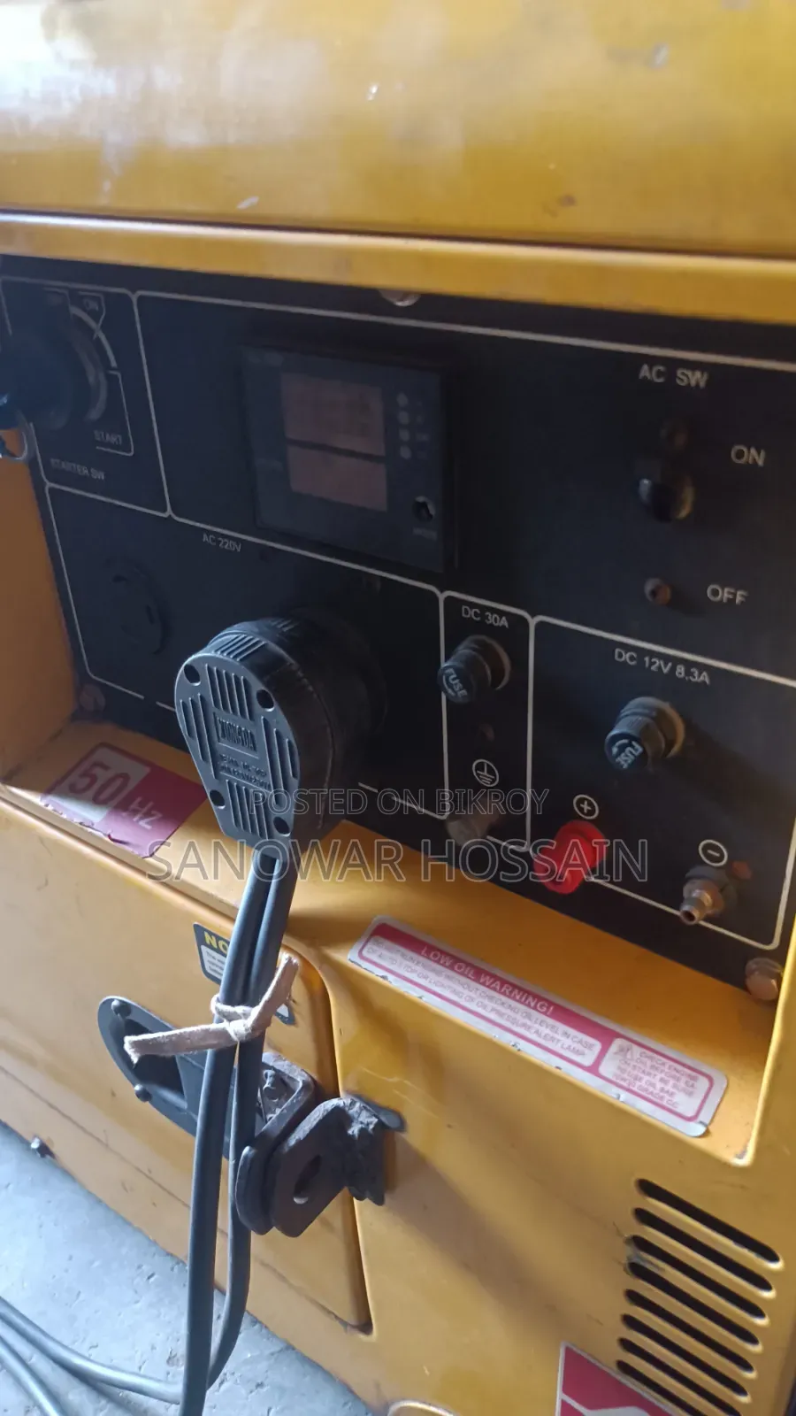 সাকুরা ডিজেল জেনারেটর ২২০ভি বিক্রয়