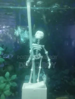 Viral 3D Printed Dancing Skeleton Aquarium Ornament