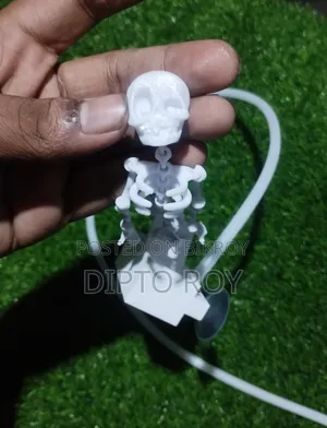Viral 3D Printed Dancing Skeleton Aquarium Ornament