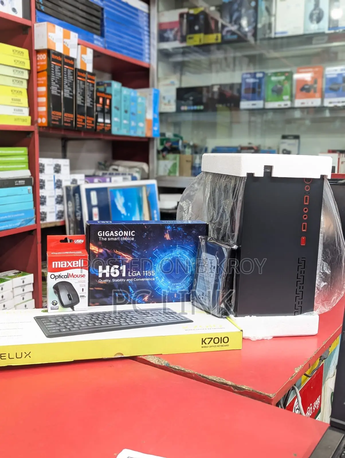 New Desktop Computer 4GB Intel Core i3 HDD 500GB