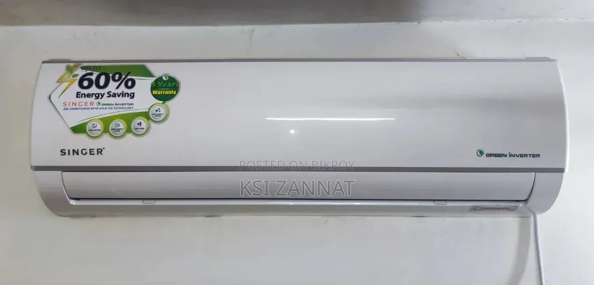 সিঙ্গার গ্রিন ইনভার্টার ১.৫ টন এসি