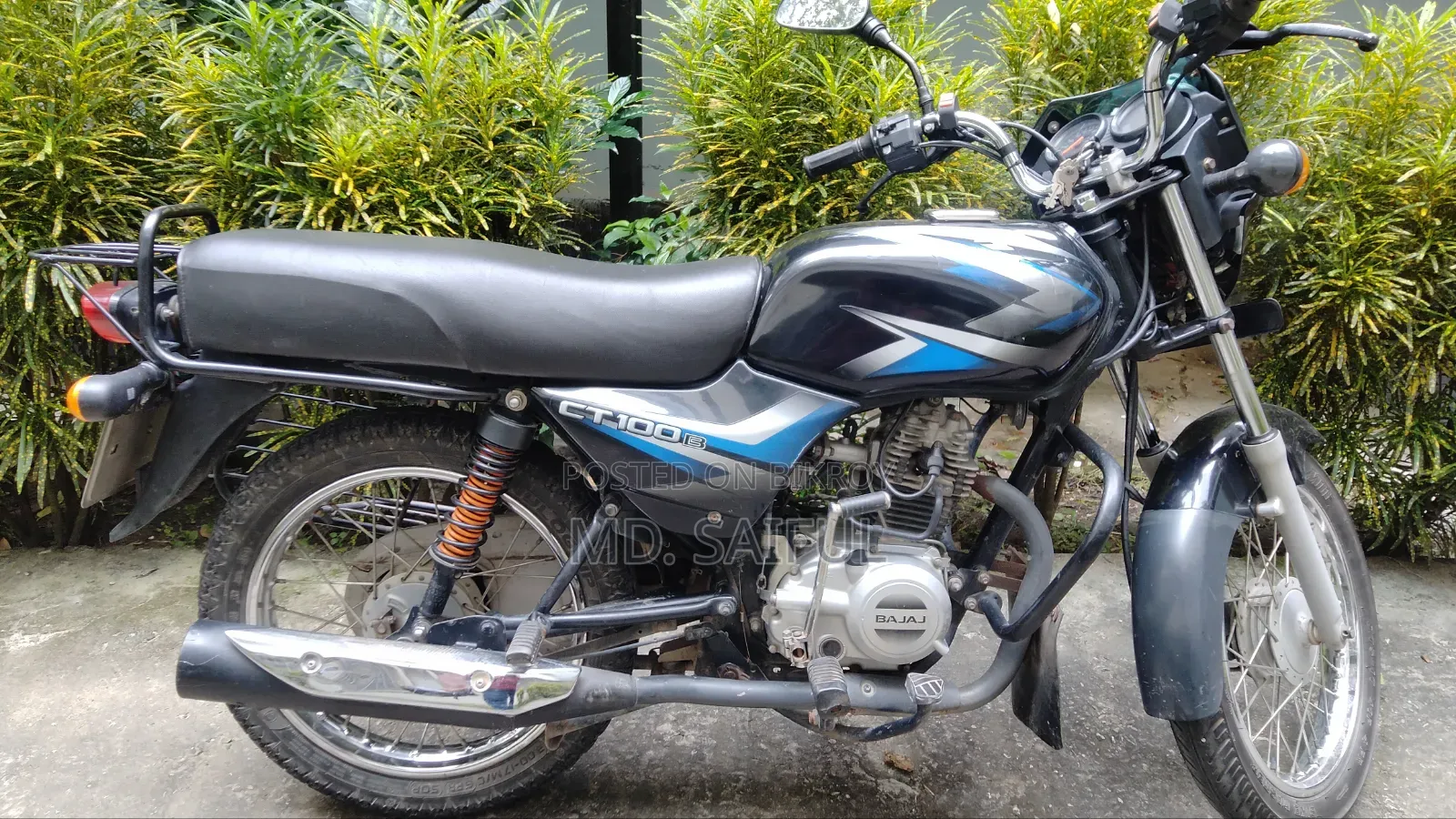 বাজাজ সিটি ১০০ ২০২১ ব্লু
