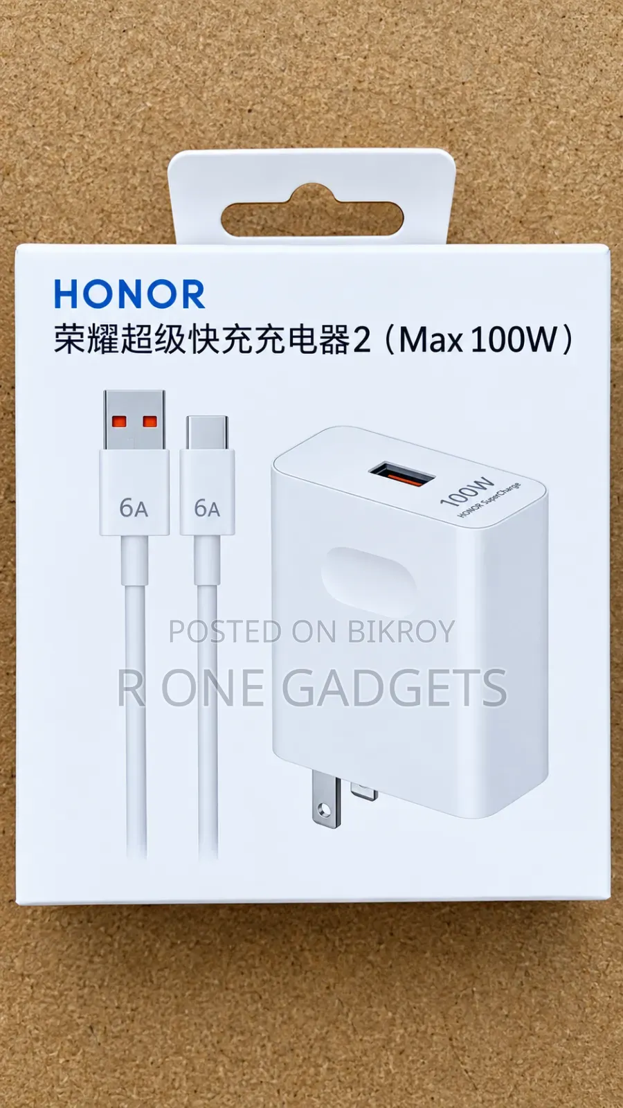 100w Honor Supercharge Original Charger
