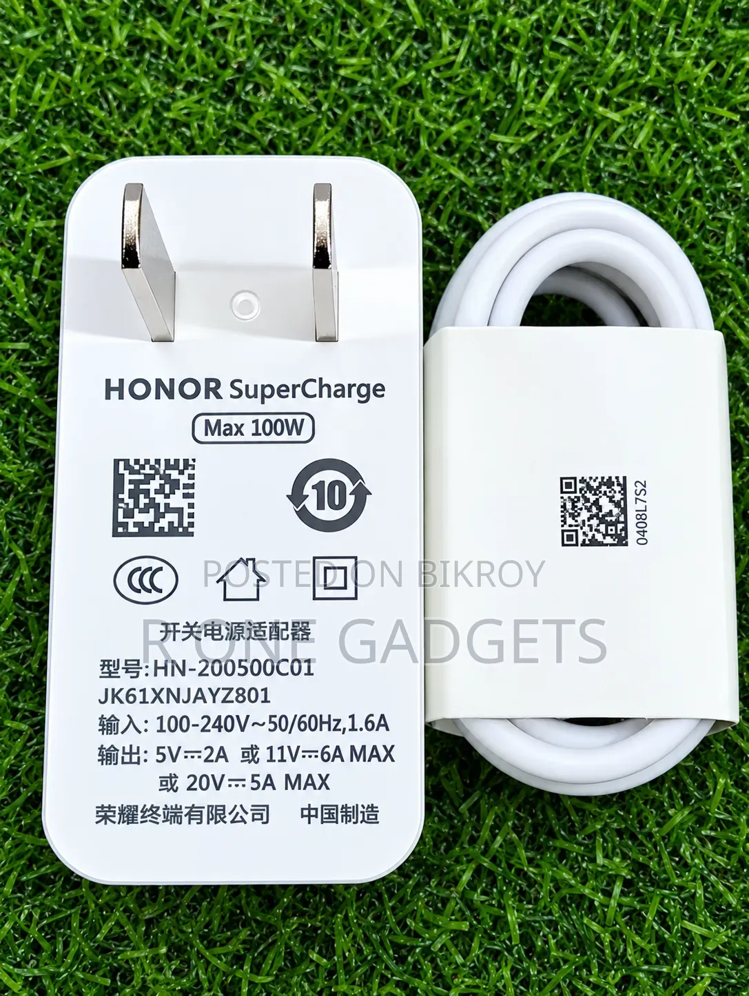 100w Honor Supercharge Original Charger