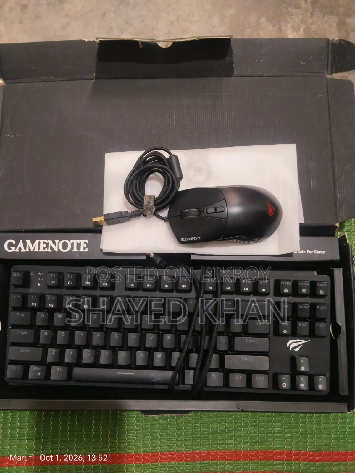 Havit Gaming Keyboard and Mouse