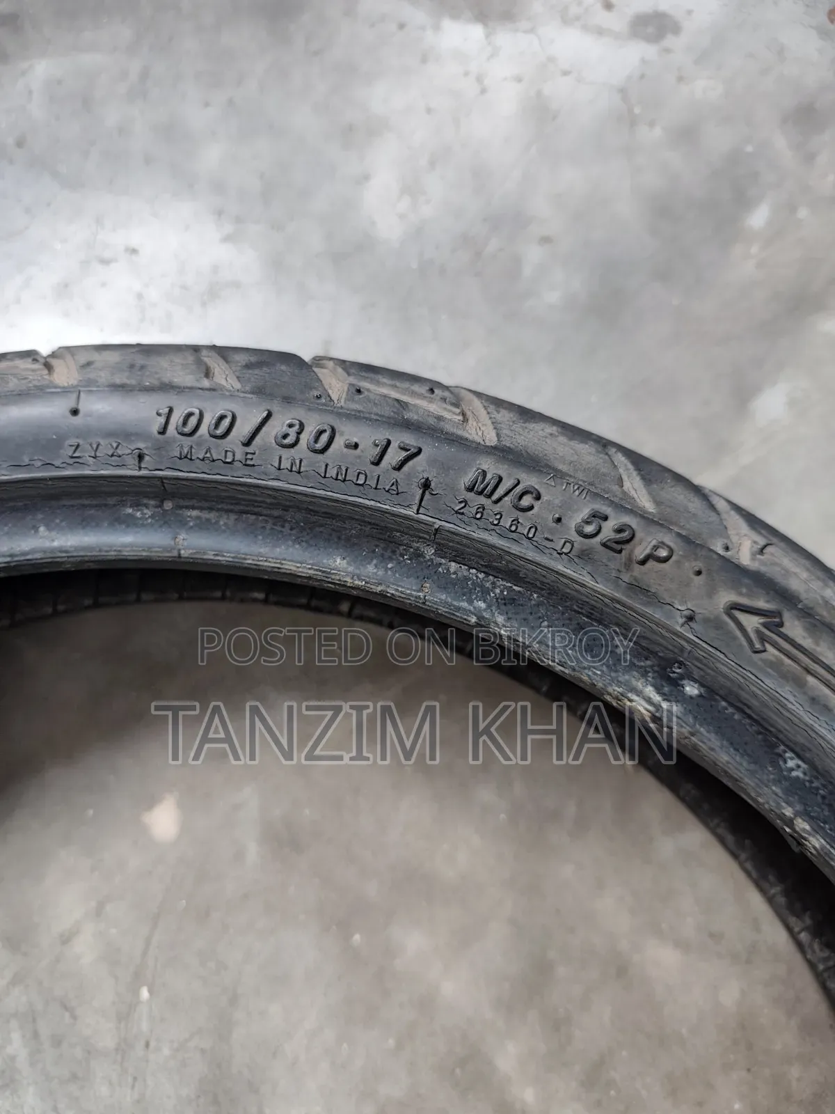 MRF 100/80-17