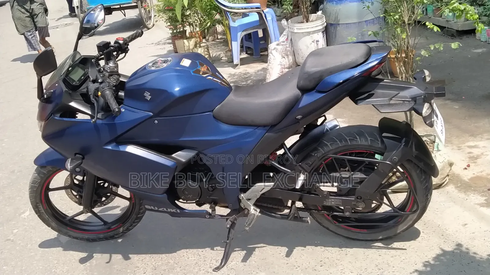 Suzuki Gixxer SF 2024 Blue