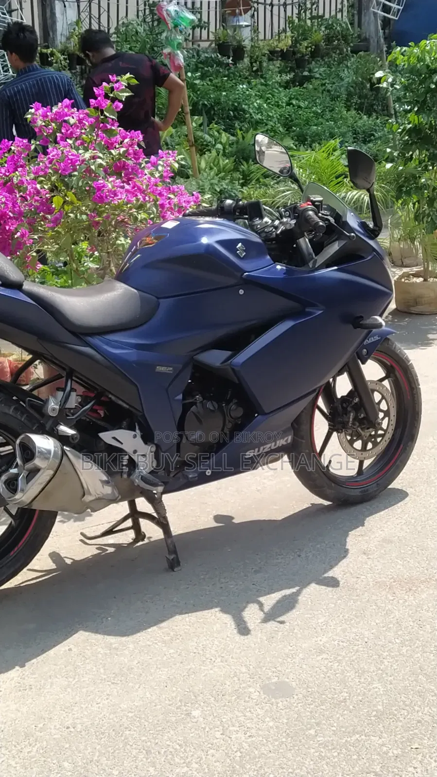 Suzuki Gixxer SF 2024 Blue