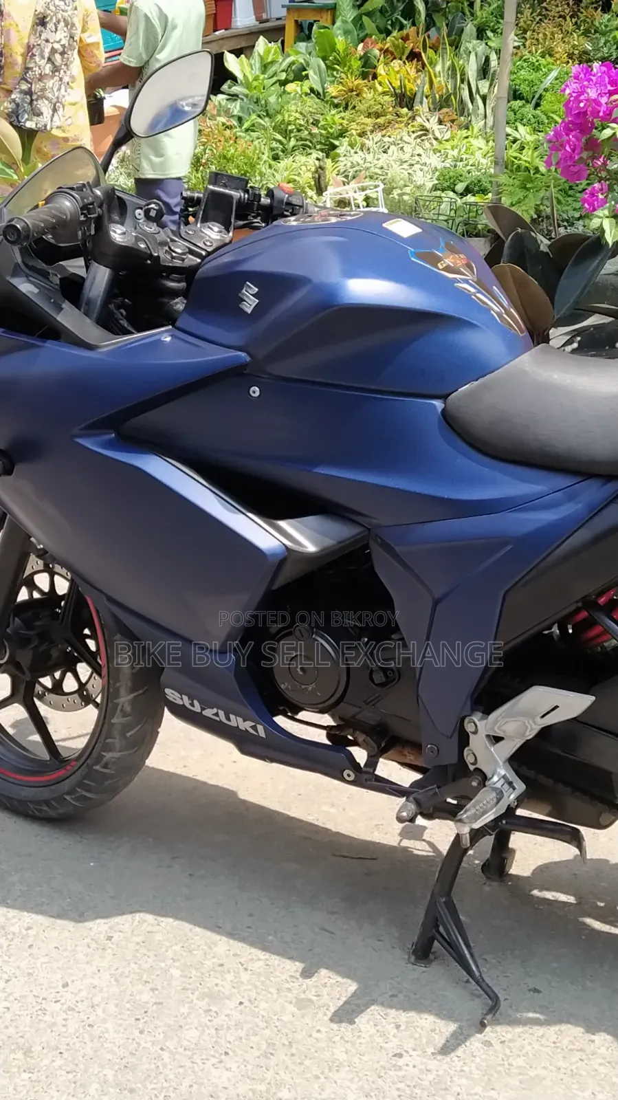 Suzuki Gixxer SF 2024 Blue