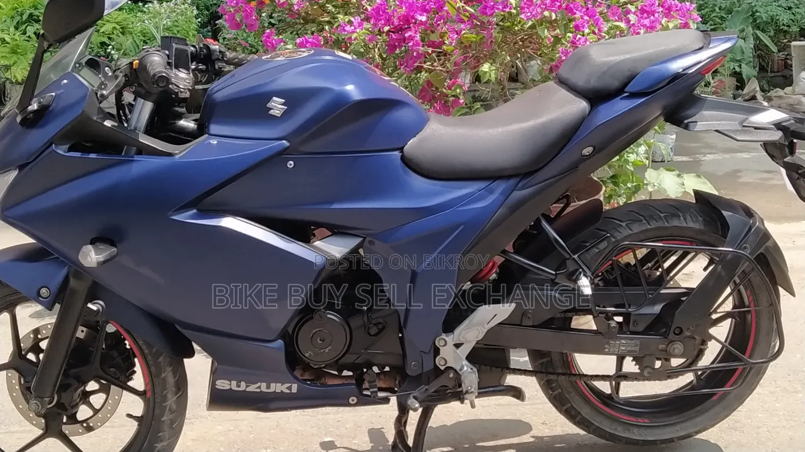 Suzuki Gixxer SF 2024 Blue