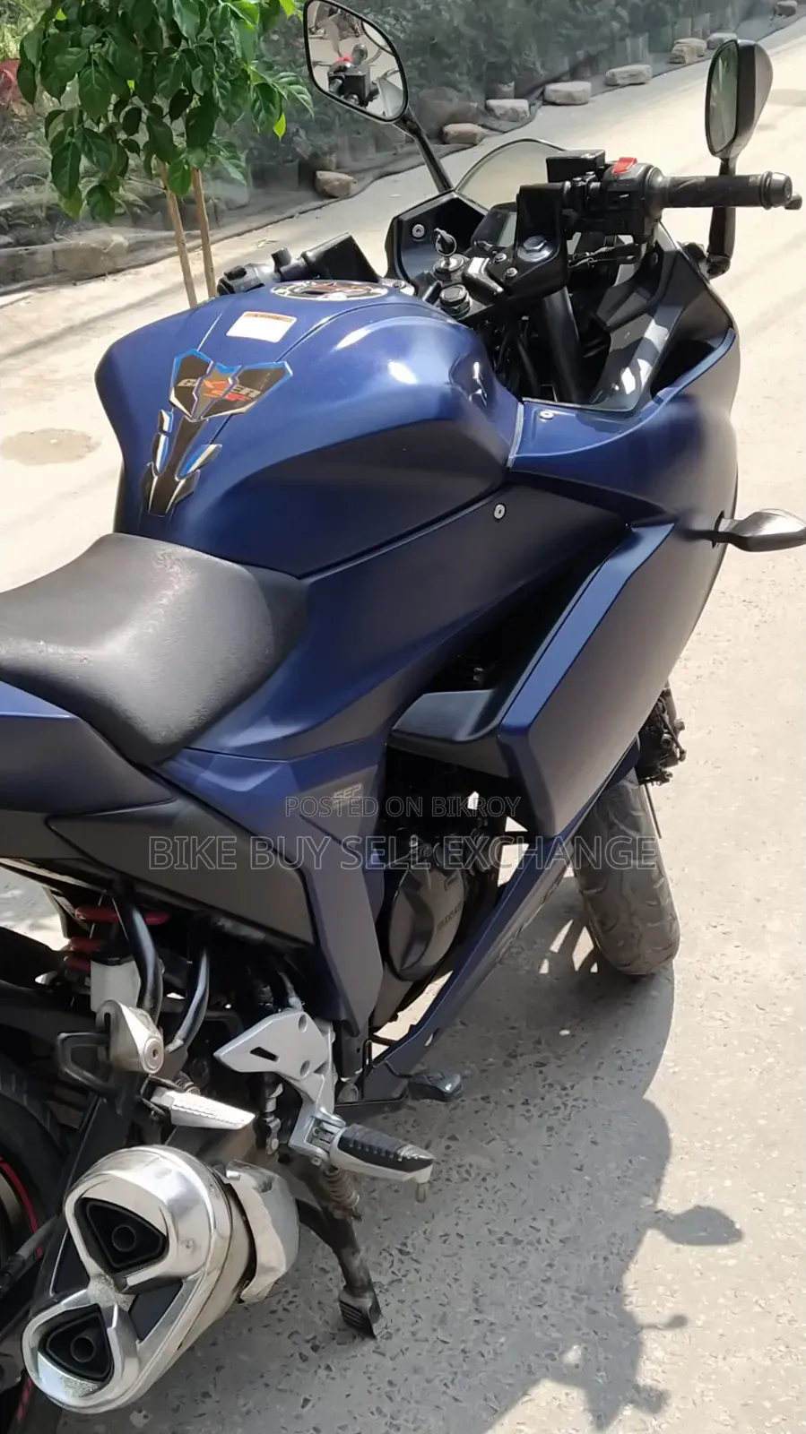 Suzuki Gixxer SF 2024 Blue