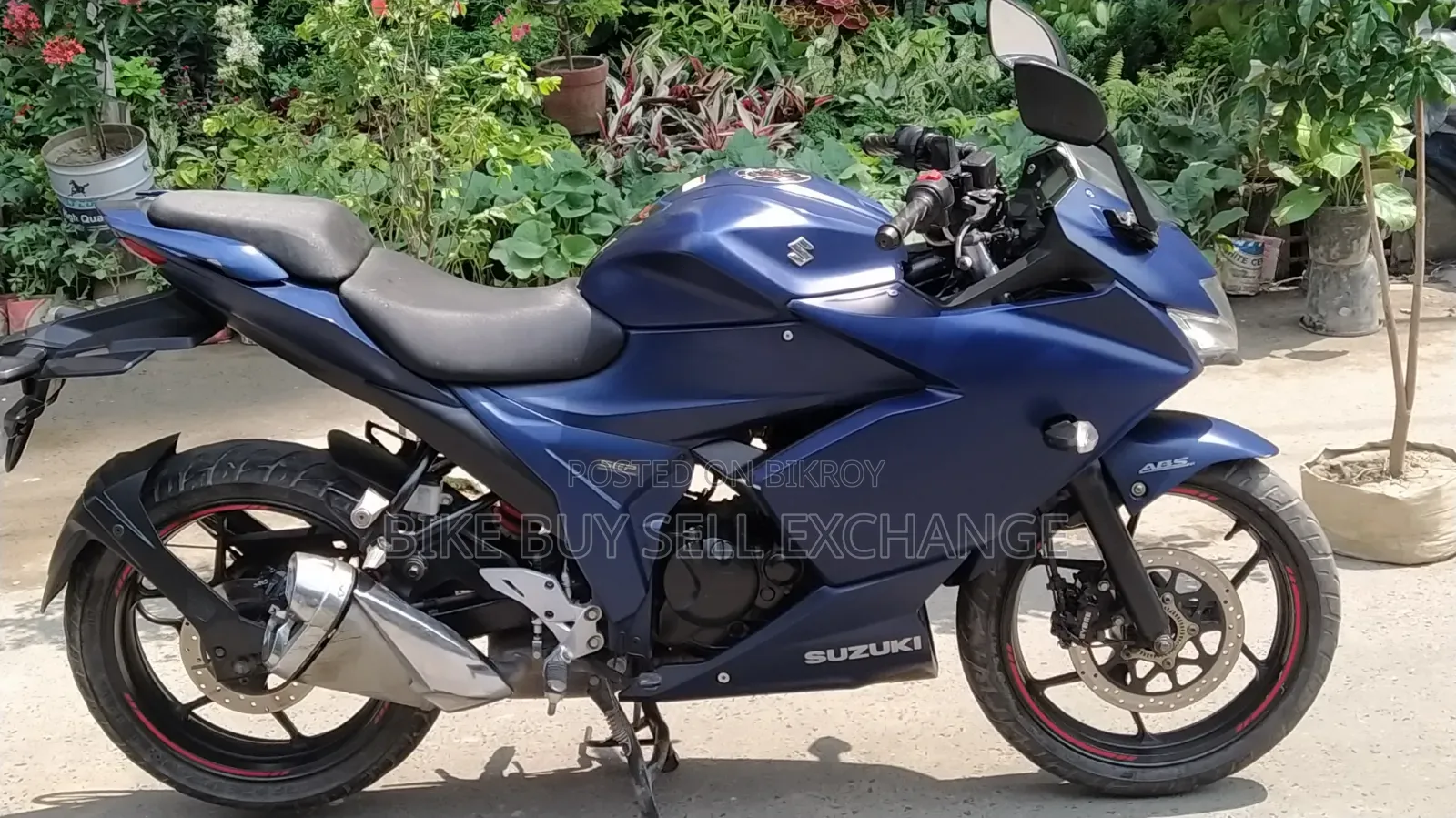 Suzuki Gixxer SF 2024 Blue