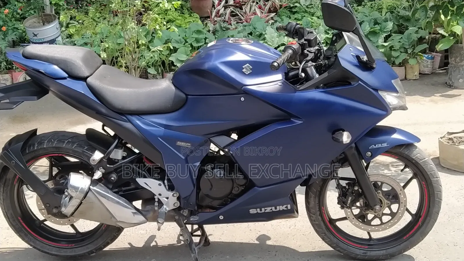 Suzuki Gixxer SF 2024 Blue